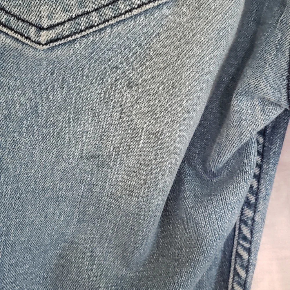 Levi's Blue Straight-Leg Jeans with‎ Gradient Effect